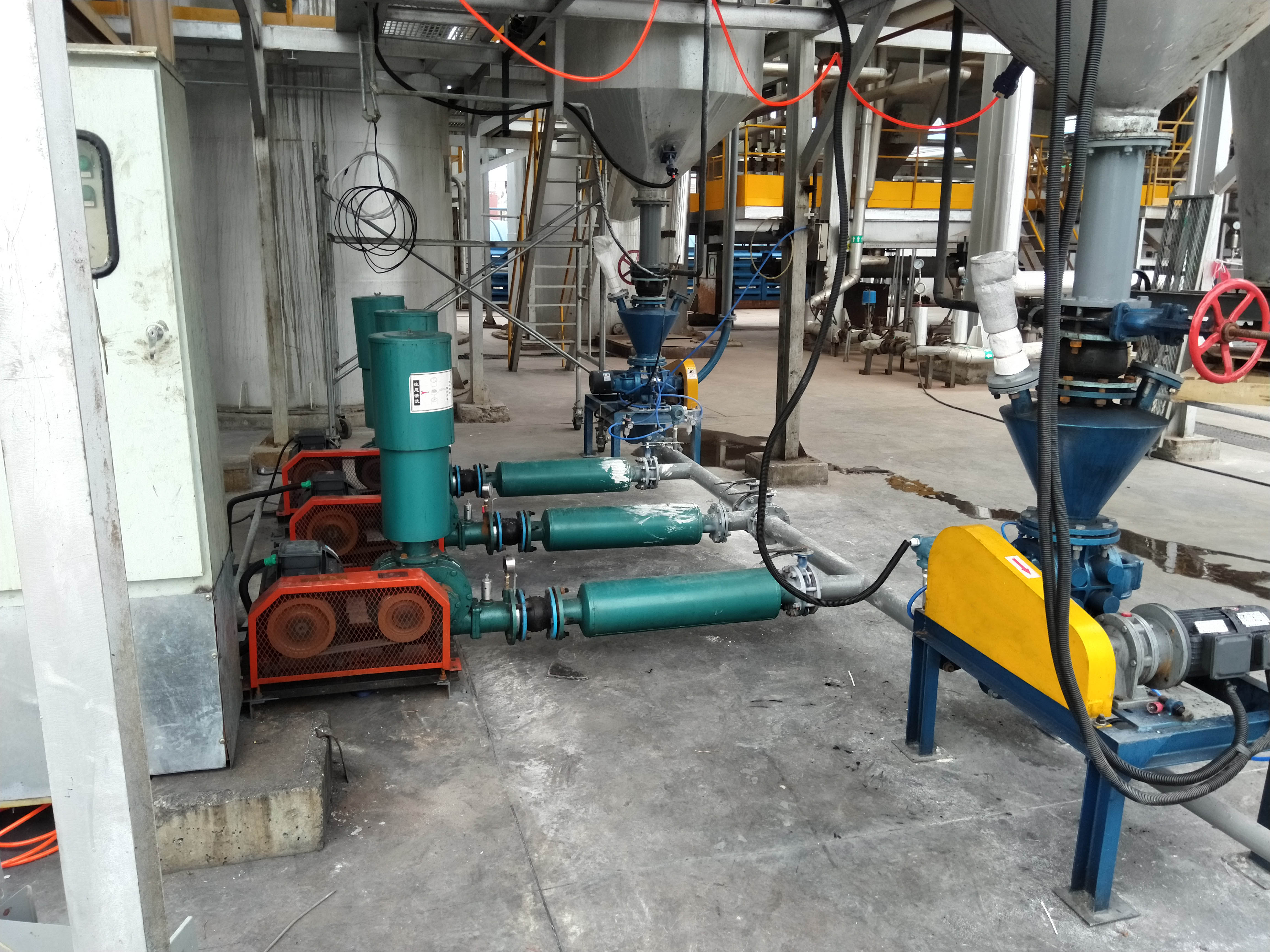 氣力輸送系統(tǒng)的缺點